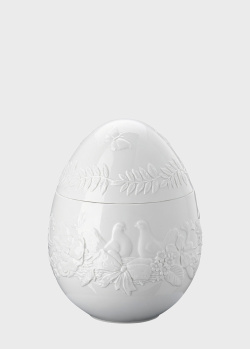 Фарфоровая емкость в виде яйца Rosenthal Hutschenreuther Easter 2024 18см Limited Edition, фото